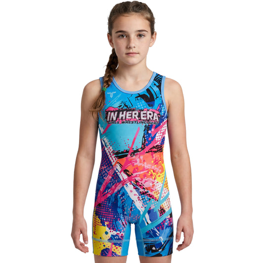 Mat Riot - Girls Youth Wrestling Singlet