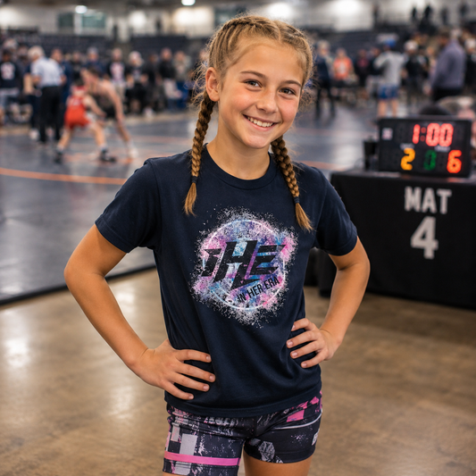 In Her Era Kids Youth Wrestling T-Shirt