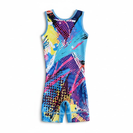 Mat Riot - Girls Youth Wrestling Singlet
