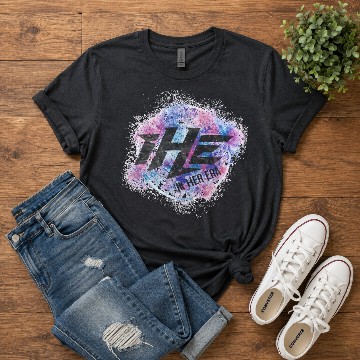 In Her Era Adult Unisex Softstyle Wrestling T-Shirt