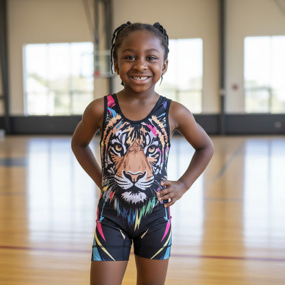Uncaged - Girls Youth Wrestling Singlet