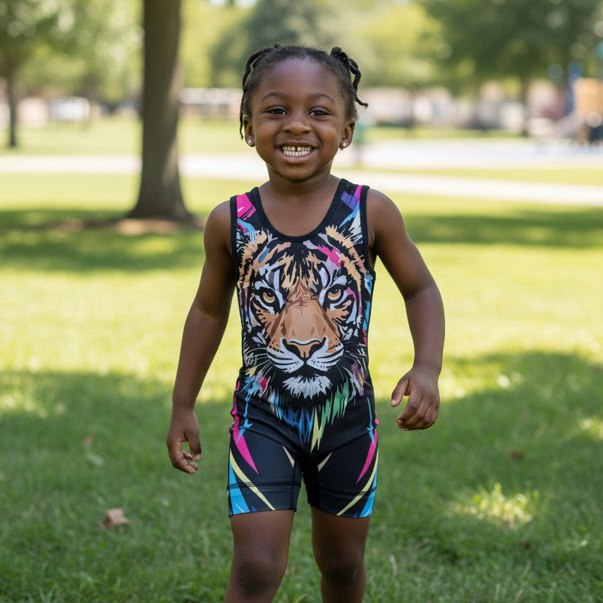 Uncaged - Girls Youth Wrestling Singlet