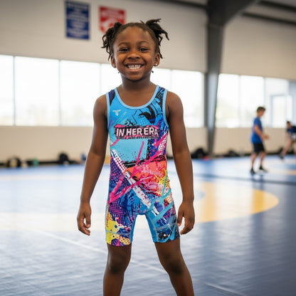 Mat Riot - Girls Youth Wrestling Singlet