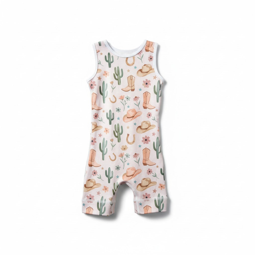 Western Bloom - Girls Youth Wrestling Singlet